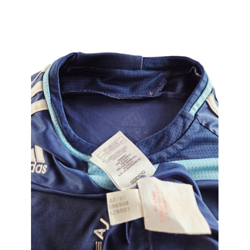 Adidas Origineel retro vintage kinder voetbalshirt AFC Ajax 2007/08