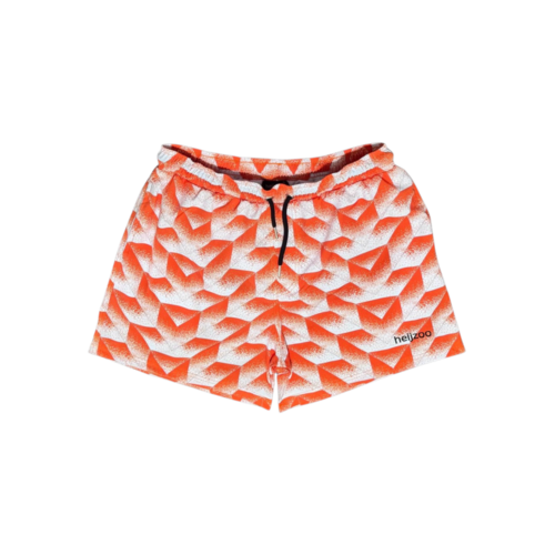 Heijzoo Sportswear Heijzoo Swimshort Orange 80s (*PRE ORDER)