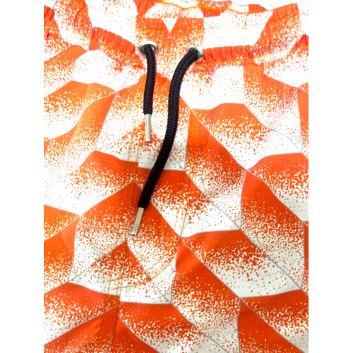Heijzoo Sportswear Heijzoo Retro Summer Swimshort – Orange 80s | Retro Zwembroek Heren