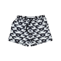 Heijzoo Swimshort Black 80s