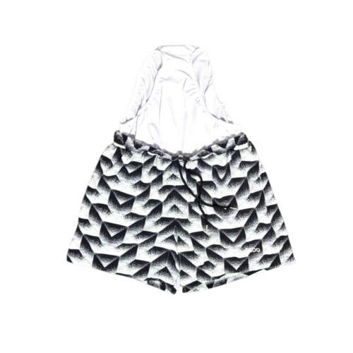 Heijzoo Sportswear Heijzoo Retro Summer Swimshorts – Black 80s | Retro Swim Trunks Men