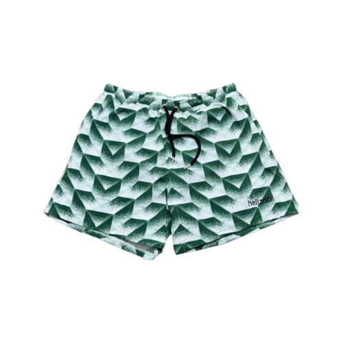Heijzoo Sportswear Heijzoo Swimshort Green 80s (*PRE ORDER)