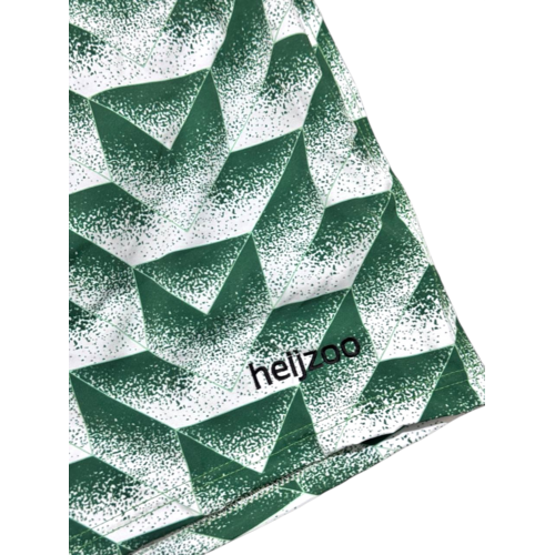 Heijzoo Sportswear Heijzoo Retro Summer Swimshorts – Green 80s | Retro Swim Trunks Men