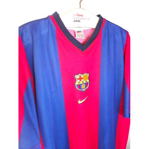 Nike Original retro vintage football shirt FC Barcelona 1998/99