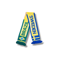 Voetbalsjaal Brazilië - Zweden