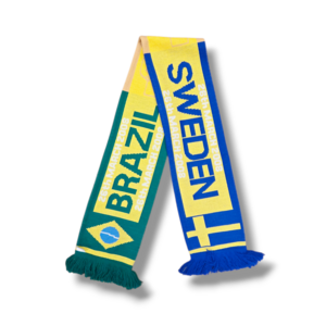 Voetbalsjaal Brazilië - Zweden