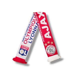 Football Scarf AFC Ajax - Olympique Lyonnais