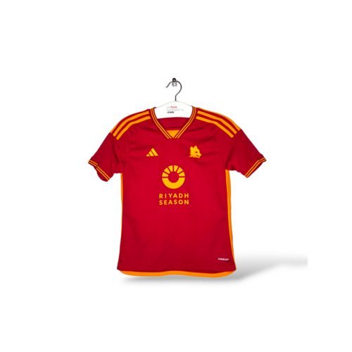 Adidas Original retro vintage children's football shirt AS Roma 2023/24