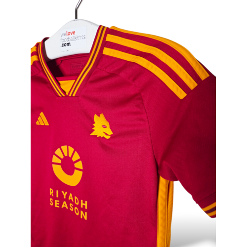 Adidas Original retro vintage children's football shirt AS Roma 2023/24