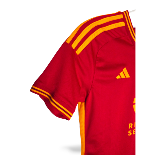 Adidas Original retro vintage children's football shirt AS Roma 2023/24