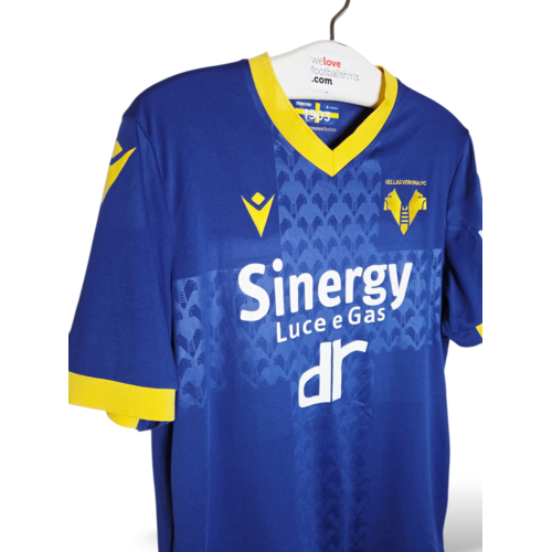 Macron Origineel retro vintage voetbalshirt Hellas Verona FC 2022/23