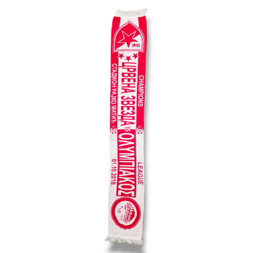 Originele Voetbalsjaal Rode Ster Belgrado _ Olympiakos