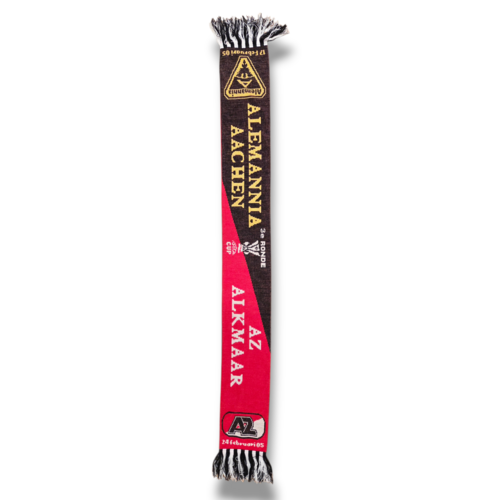 Original Football Scarf Alemania Aachen - AZ Alkmaar