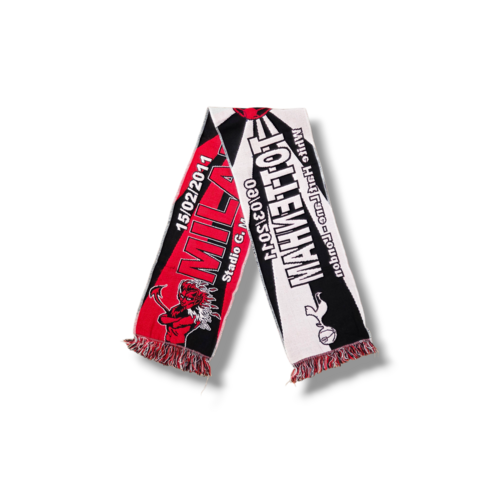 Original Football Scarf AC Milan - Tottenham Hotspur