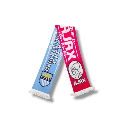 Originele Voetbalsjaal Manchester City - AFC Ajax