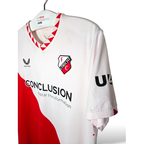 Castore Castore Matchworn football shirt Jong FC Utrecht 2024/25