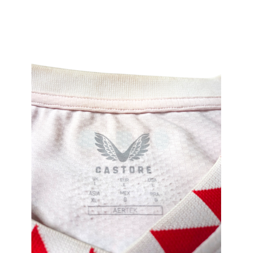 Castore Castore Matchworn football shirt Jong FC Utrecht 2024/25