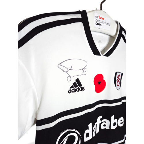 Adidas Adidas Matchworn en Gesigneerd voetbalshirt Fulham 2018/19
