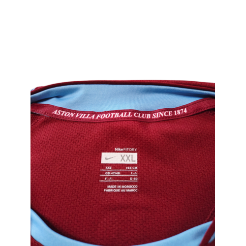 Nike Nike vintage Matchworn and Signed Aston Villa 2007/08 football shirt