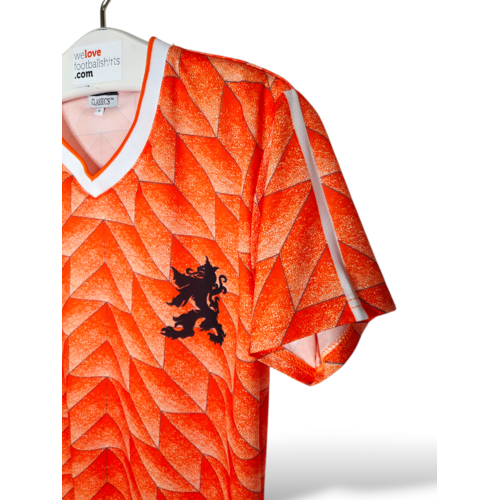 Fanwear Originelles Retro-Vintage-Fußballtrikot Niederlande EURO 88