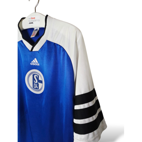 Adidas Origineel retro vintage voetbalshirt FC Schalke 04 1998/99