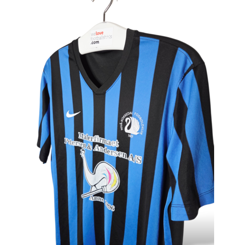 Nike Origineel retro vintage voetbalshirt Nivå-Kokkedal Fodboldklub