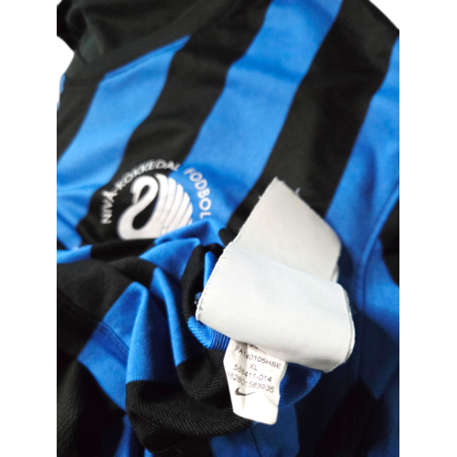 Nike Origineel retro vintage voetbalshirt Nivå-Kokkedal Fodboldklub