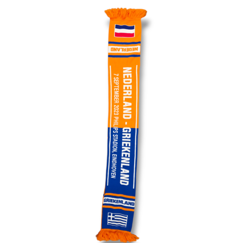 Originele Voetbalsjaal Nederland - Griekenland