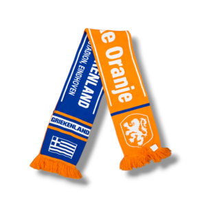 Fußballschal Niederlande - Griechenland