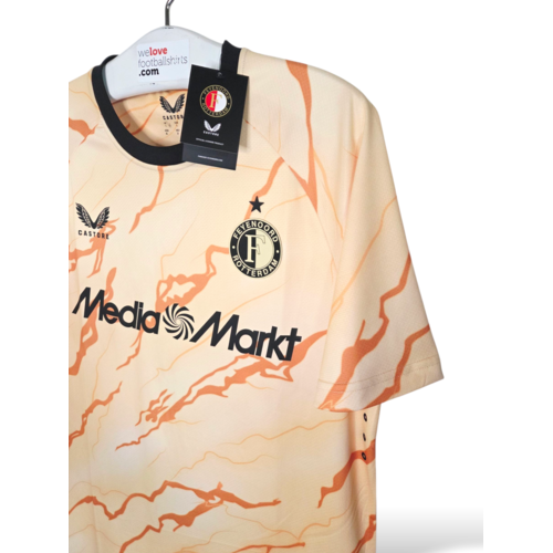 Castore Originelles Retro-Vintage-Fußballtrikot Feyenoord Rotterdam 2024/25