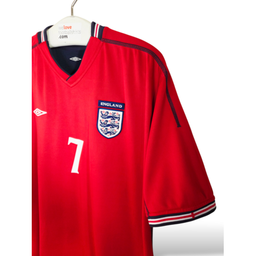 Umbro Original retro vintage football shirt England 2002/04