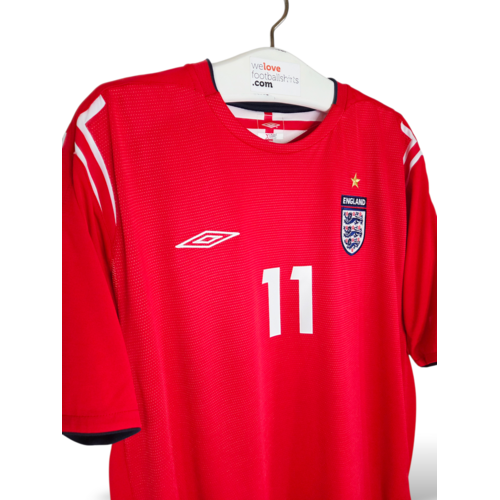 Umbro Original retro vintage football shirt England EURO 2004