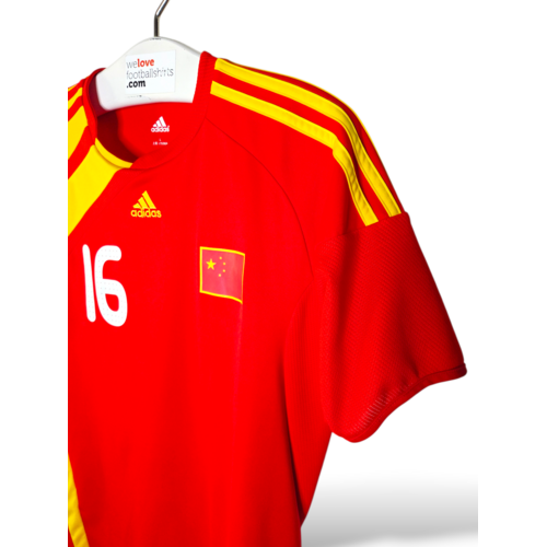 Adidas Original Adidas vintage Matchworn football shirt China 2008/09