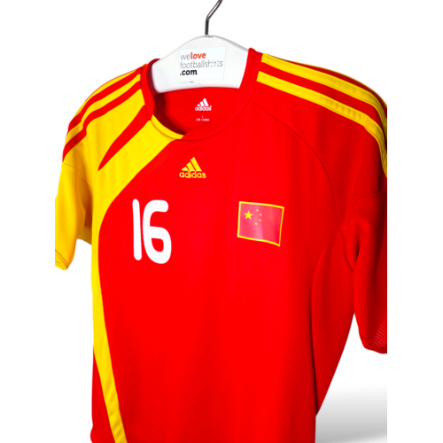 Adidas Original Adidas vintage Matchworn football shirt China 2008/09