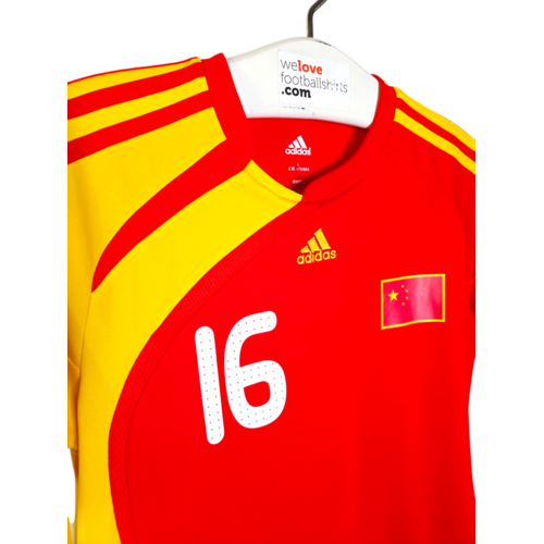 Adidas Original Adidas vintage Matchworn football shirt China 2008/09
