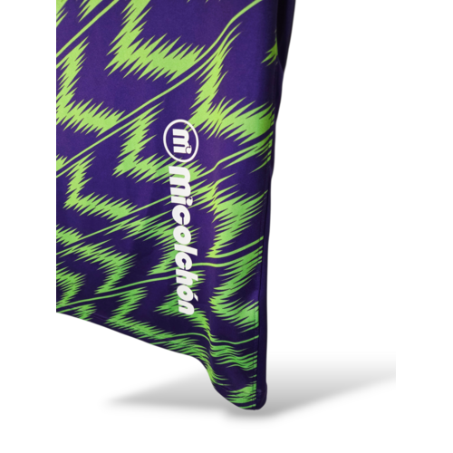 Nike Originelles Retro-Vintage-Fußballtrikot Malaga C.F. 2020/21