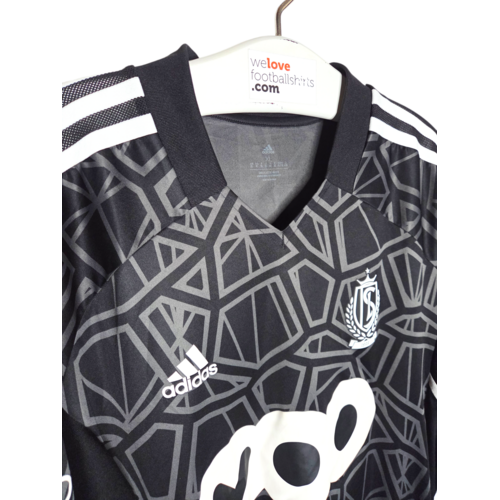 Adidas Origineel retro vintage keepersshirt Standard de Liège 2022/23