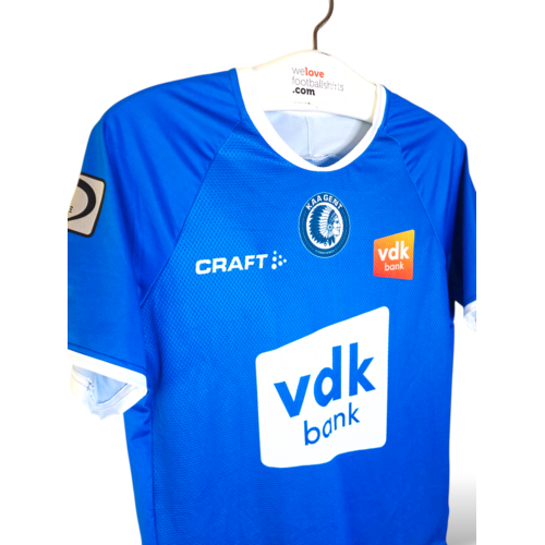 Craft Origineel retro vintage voetbalshirt KAA Gent 2018/19
