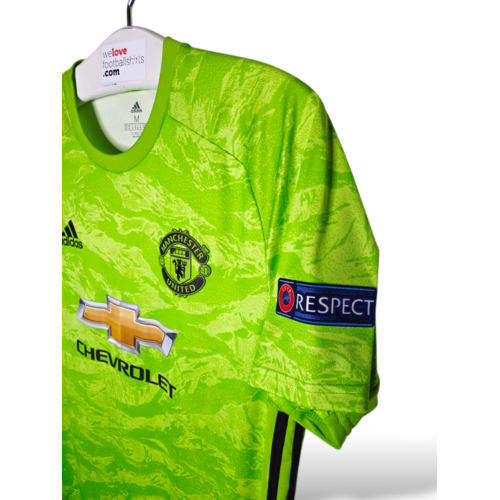Adidas Adidas origineel Match-Issue keepersshirt Manchester United 2019/20
