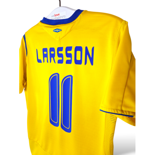 Umbro Originelles Retro-Vintage-Fußballtrikot Schweden 2006/07