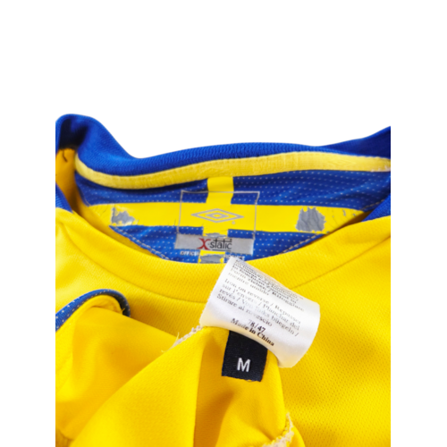 Umbro Originelles Retro-Vintage-Fußballtrikot Schweden 2006/07