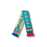 Football Scarf Brazil - Ghana