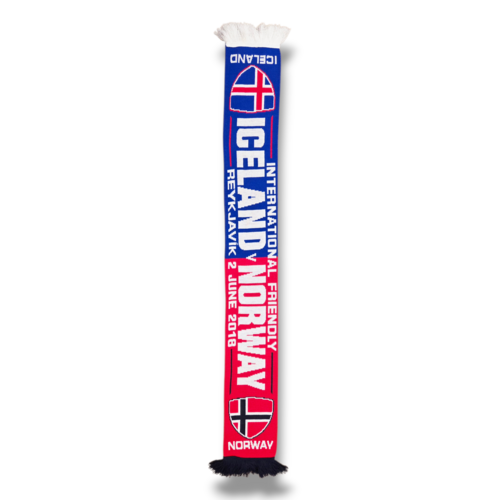 Original Football Scarf Iceland - Norway