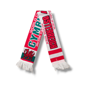 Football Scarf Wales - Austria