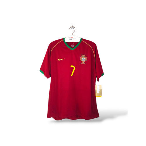 Nike Originelles Retro-Vintage-Fußballtrikot Portugal World Cup 2006