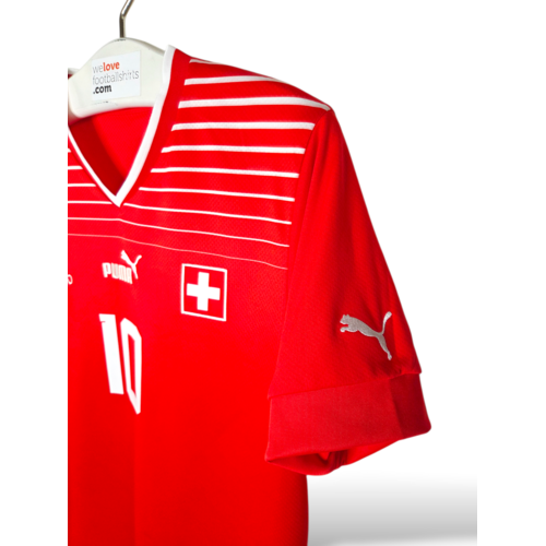 Puma Original retro vintage football shirt Switzerland World Cup 2022