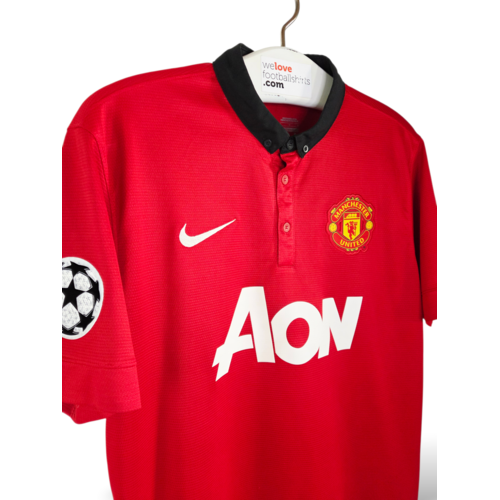Nike Origineel retro vintage voetbalshirt Manchester United 2013/14