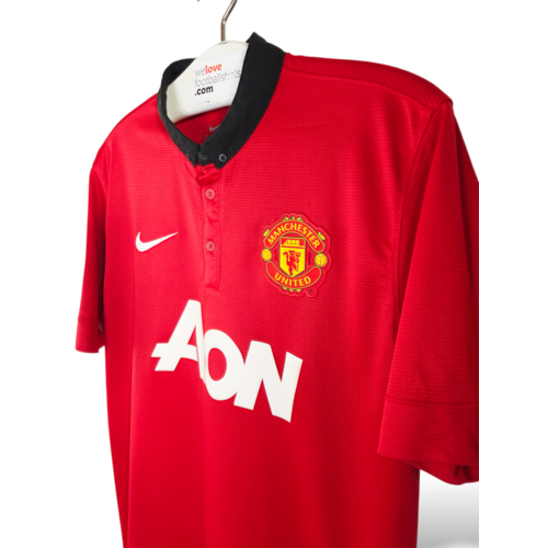 Nike Origineel retro vintage voetbalshirt Manchester United 2013/14