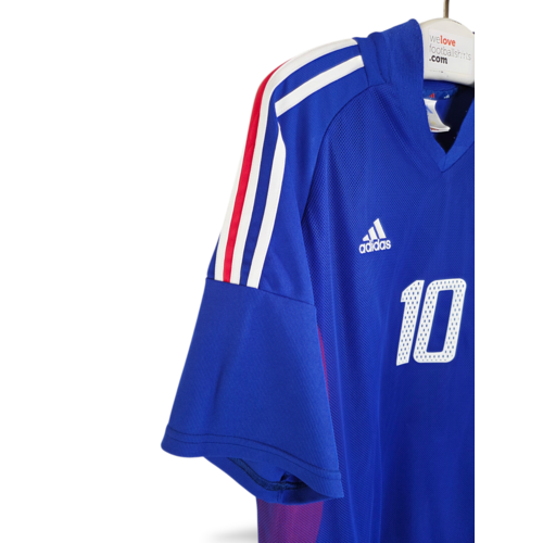 Adidas Original Adidas vintage football shirt France World Cup 2002