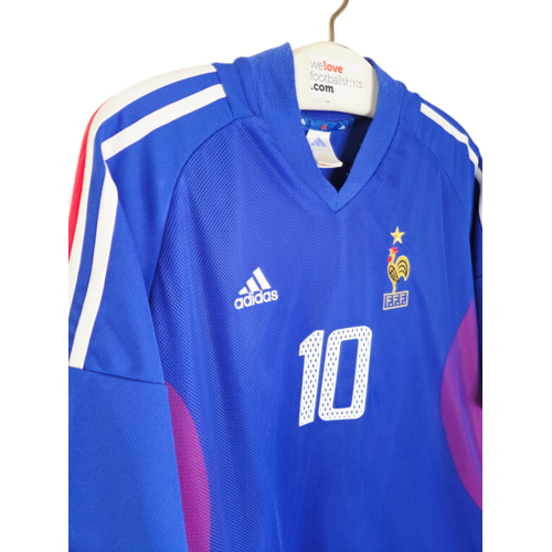 Adidas Original Adidas vintage football shirt France World Cup 2002